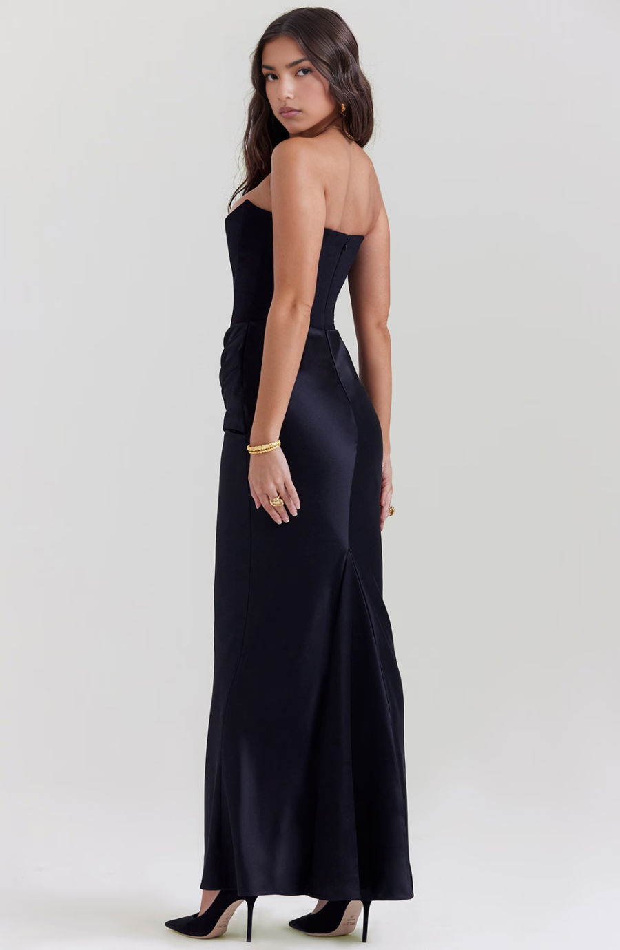 Abigail | Strapless Maxi Dress