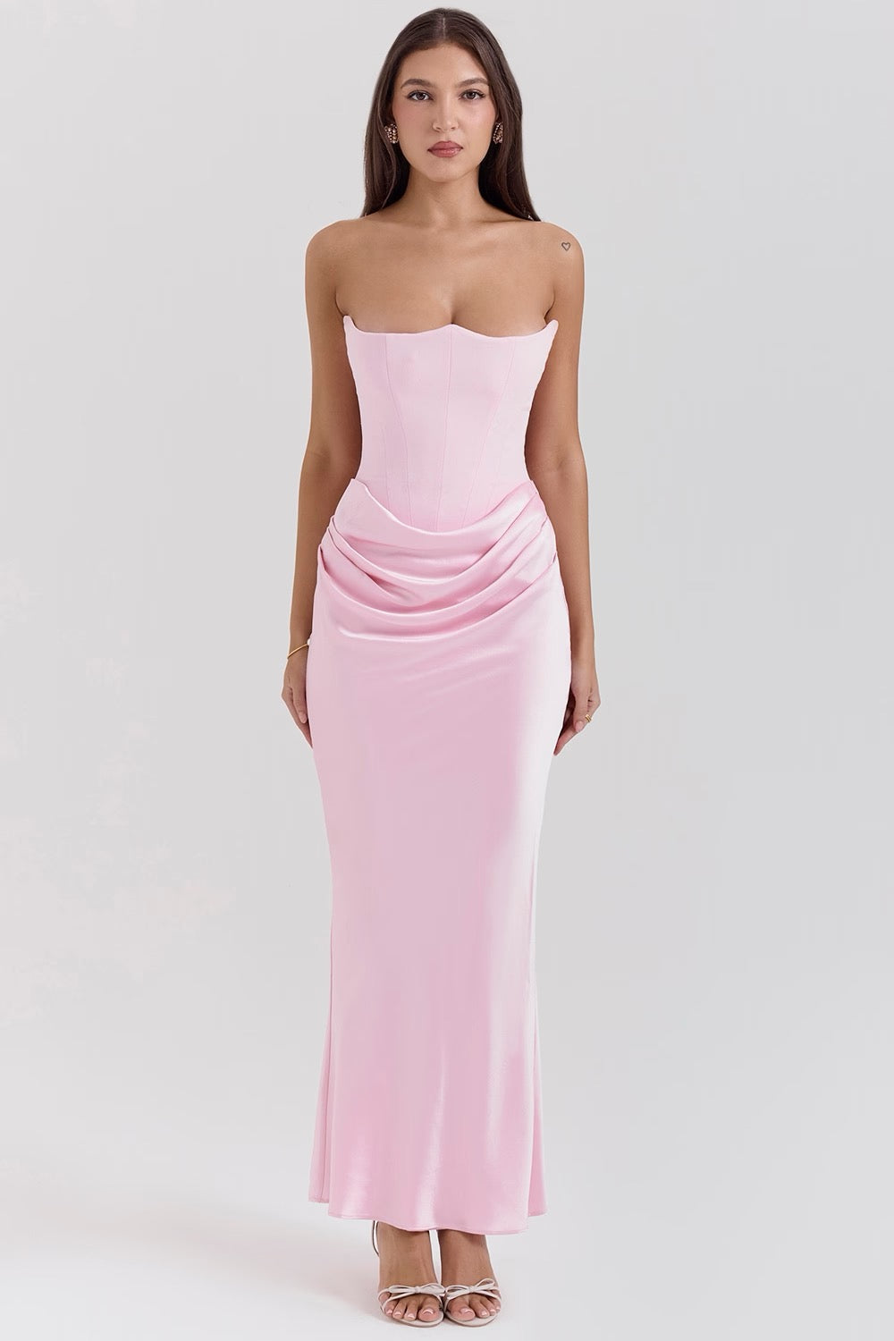 Abigail | Strapless Maxi Dress