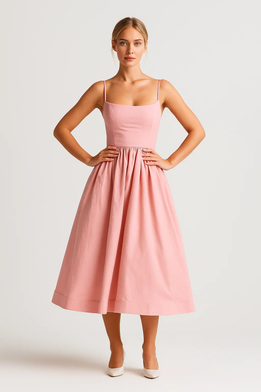 Ladies Dress | Elegant | Spaghetti Straps