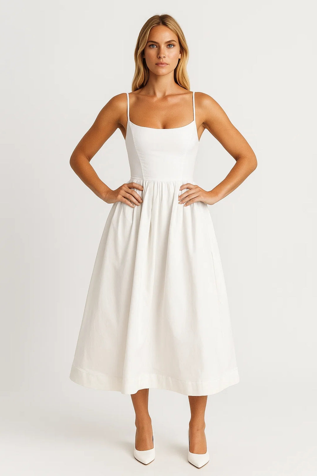 Ladies Dress | Elegant | Spaghetti Straps