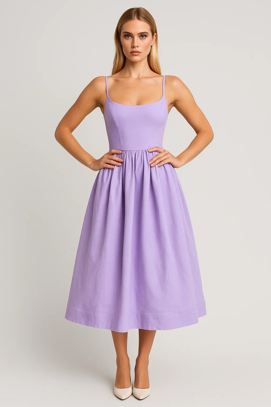 Ladies Dress | Elegant | Spaghetti Straps