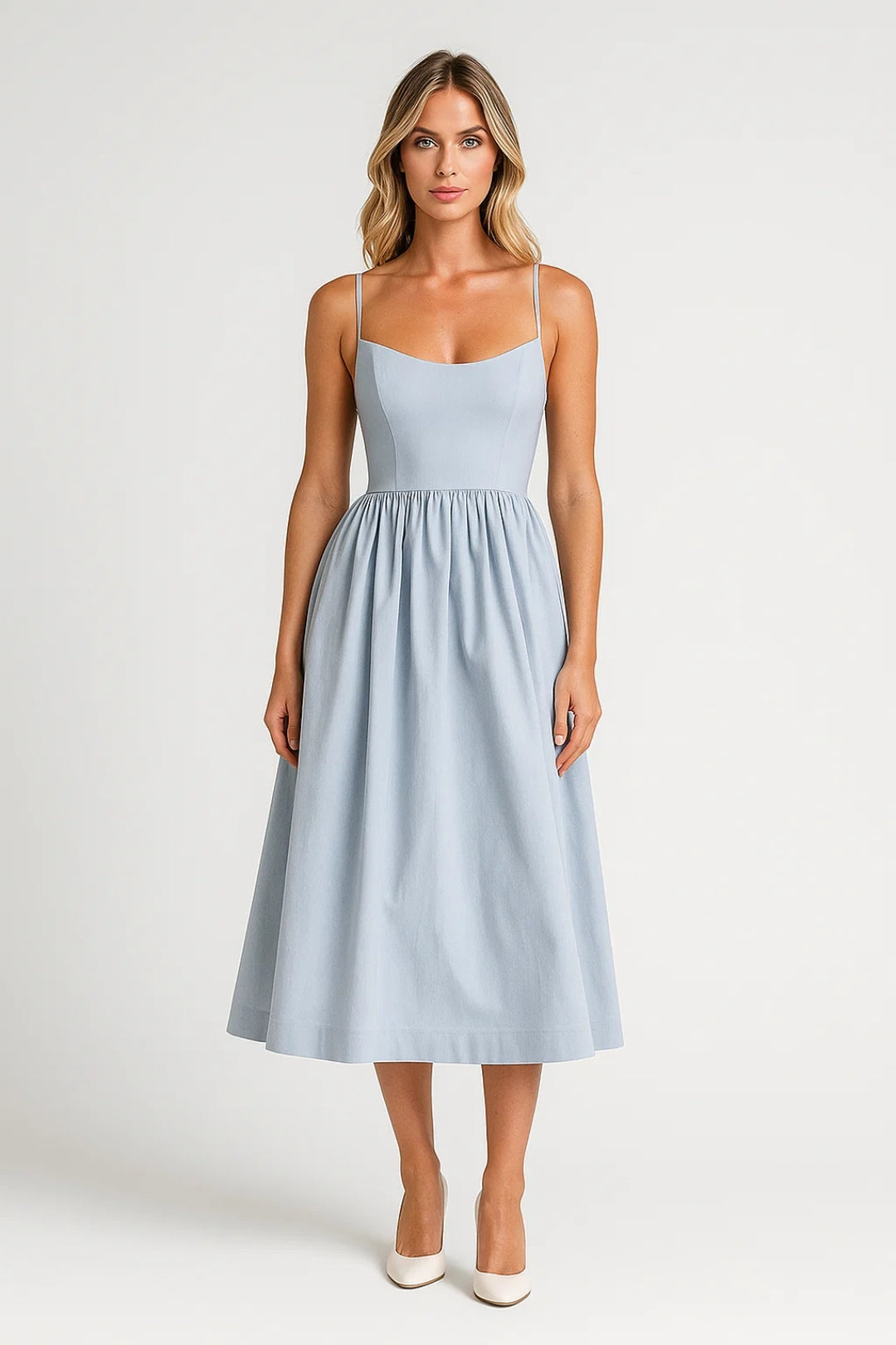 Ladies Dress | Elegant | Spaghetti Straps