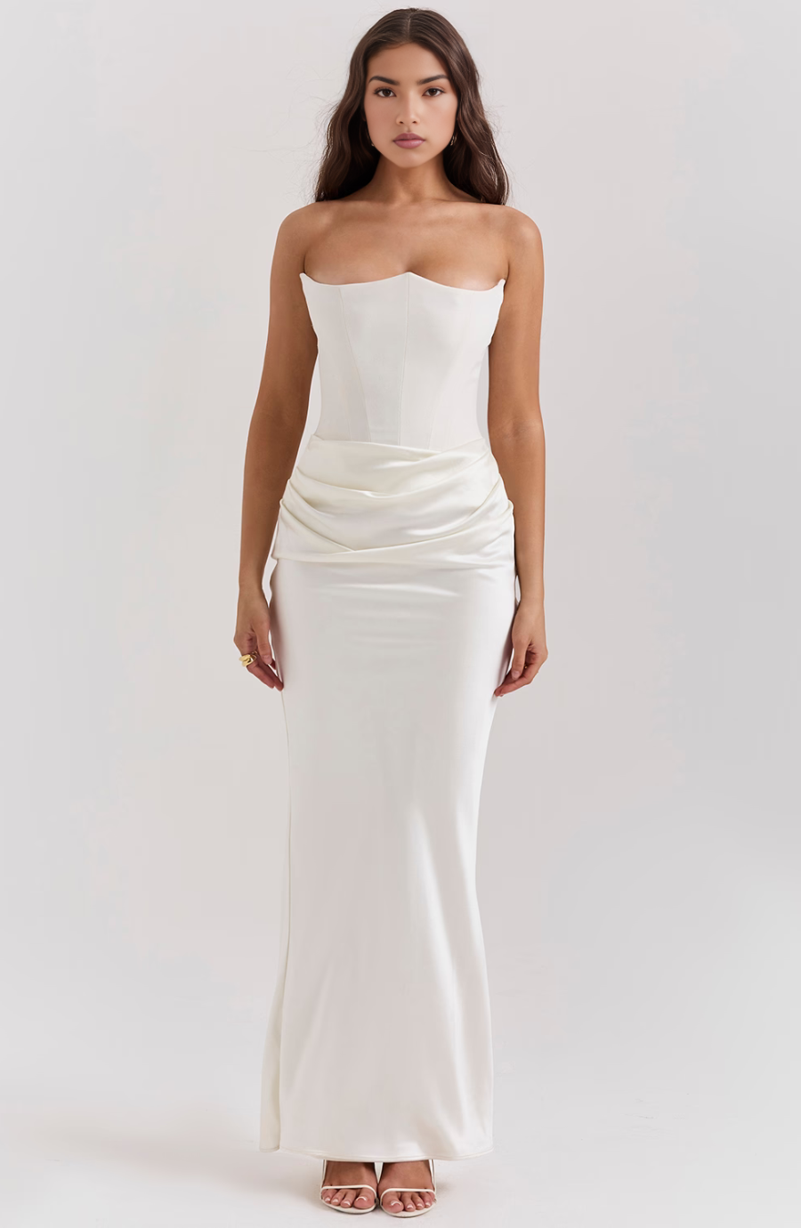 Abigail | Strapless Maxi Dress