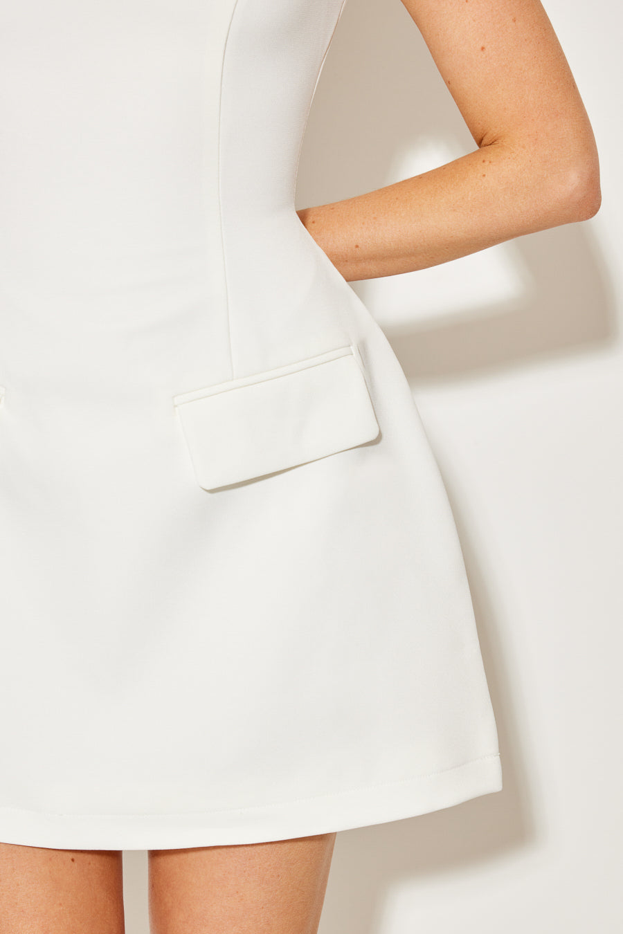 Fioren | Elegant Women's Mini Dress with Pocket